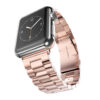 A.m1.rg Apple Watch Stainless Steel Strap In Rose Gold