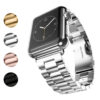 A.m1.mb Apple Watch Stainless Steel Strap In Black