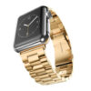 A.m1.yg Apple Watch Stainless Steel Strap In Yellow Gold