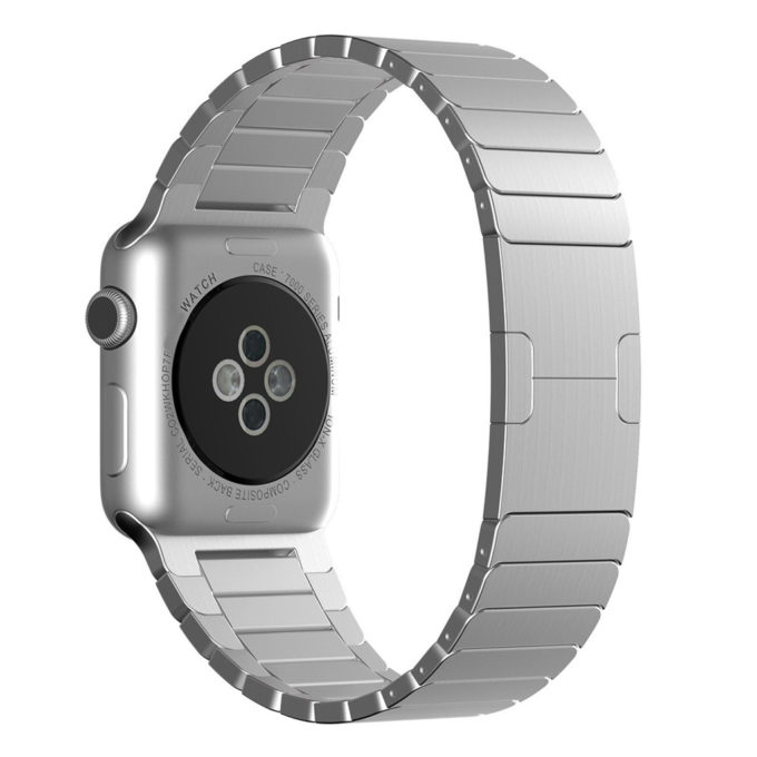 A.m3.ss For Apple Watch Stainless Steel In Silver