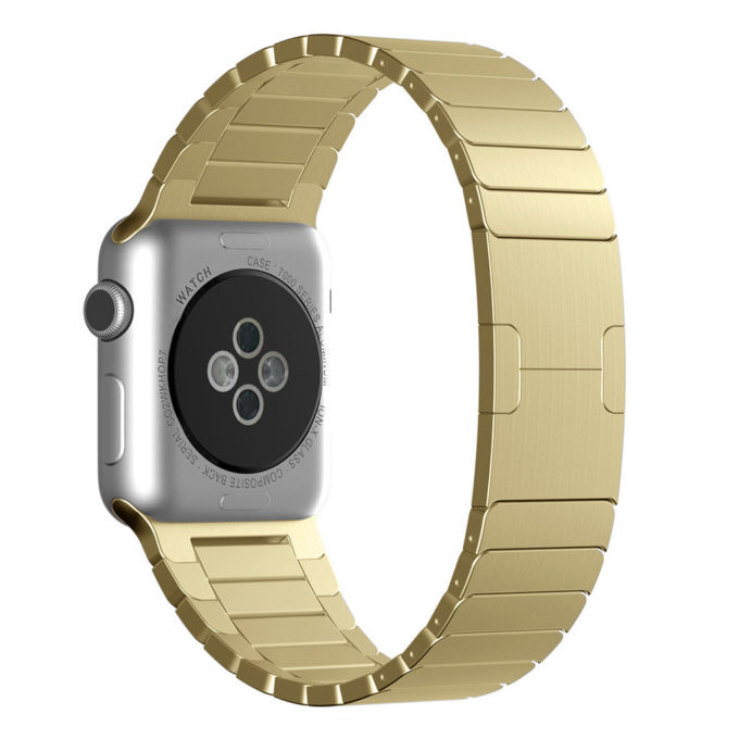 A.m3.yg For Apple Watch Stainless Steel In Yellow Gold