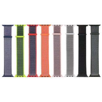 A.ny3 All Colour StrapsCo Woven Nylon Watch Band Strap For Apple Watch Series 123 38mm 42mm
