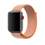 A.ny3.12 Main Neon Orange StrapsCo Woven Nylon Watch Band Strap For Apple Watch Series 123 38mm 42mm
