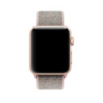 A.ny3.13.7 Front Pink & Grey StrapsCo Woven Nylon Watch Band Strap For Apple Watch Series 123 38mm 42mm