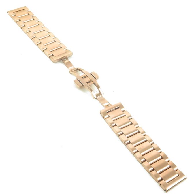 bm2 quick realese Rose Gold Watch Strap with Quick Release Pins fits Seiko bm2 rg 4