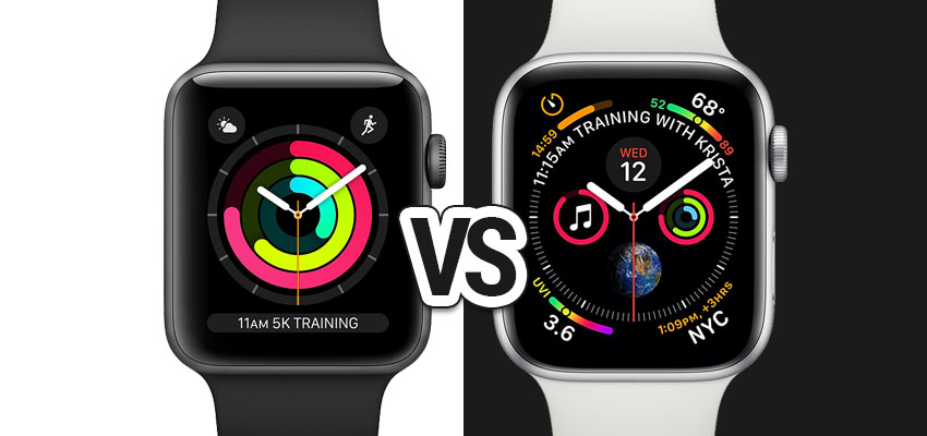 Чем отличаются часы apple. Apple watch 3 vs 4. Отличия Эппл вотч 3 от 4. Apple watch Series 3 vs Series 4. Размеры IWATCH 3.