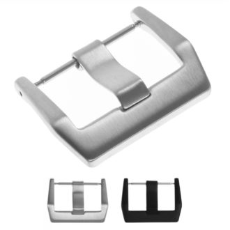 B.br1.bs Gallery Brushed Silver Stainless Steel Buckle