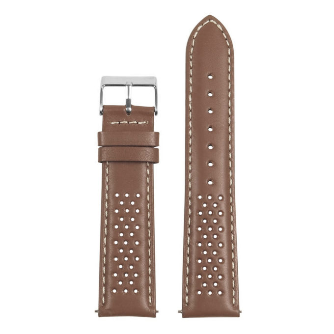 St22.3.22 Up Tan Perforated Rally Strap