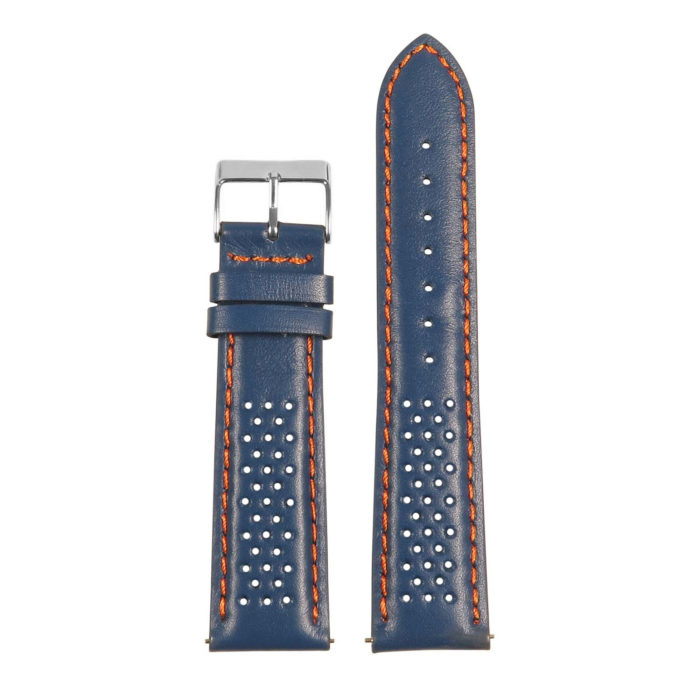 St22.5.12 Up Blue & Orange Perforated Rally Strap
