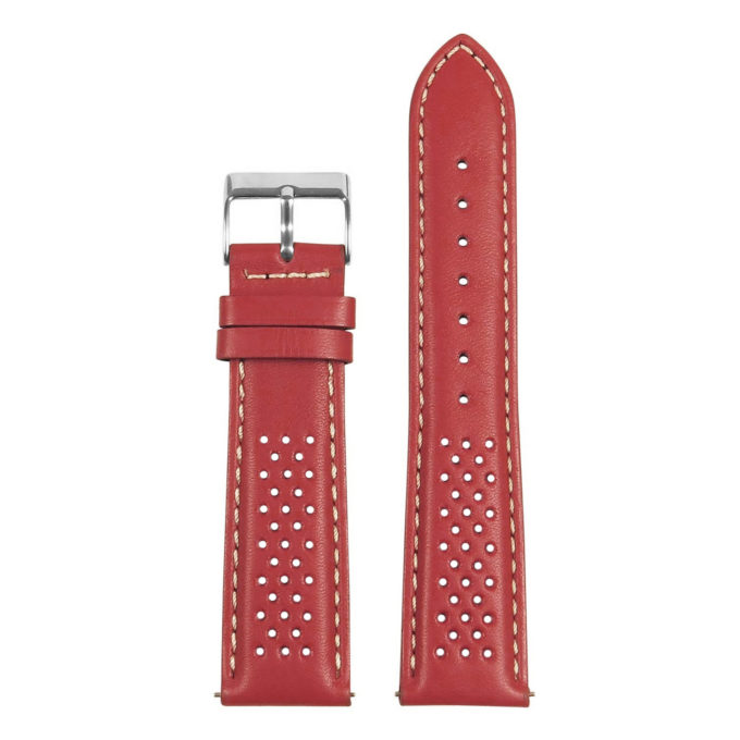 St22.6.22 Up Red Perforated Rally Strap