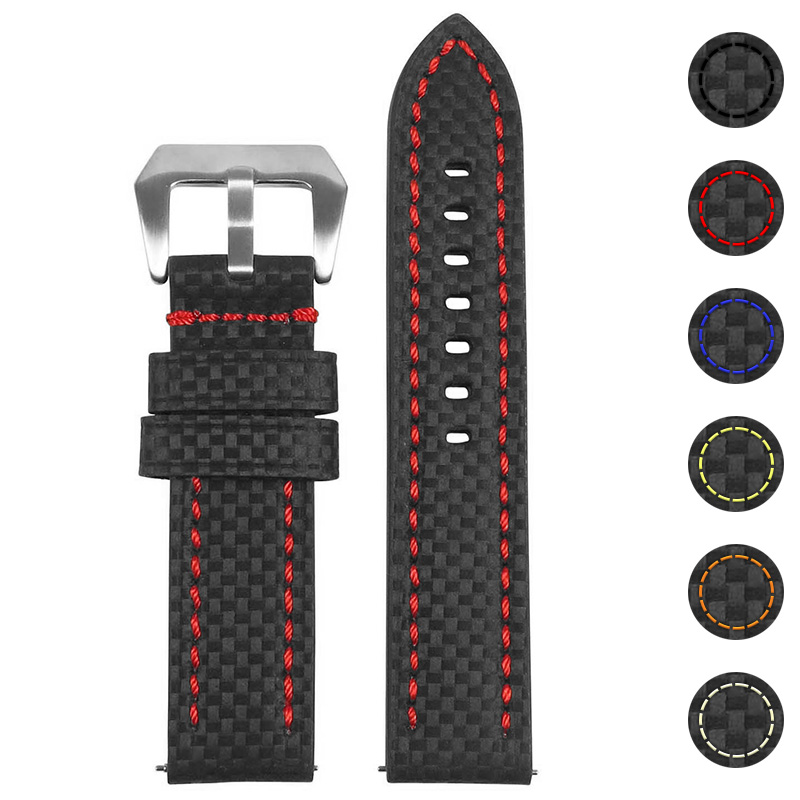 Heavy-Duty Carbon Fiber Strap For Garmin Legacy Hero Series