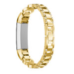 Fb.m89.yg Back Yellow Gold StrapsCo Alloy Watch Bracelet Band Strap With Rhinestones For Fitbit Alta & Alta HR