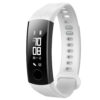 H.r4.22 Main White StrapsCo Silicone Rubber Watch Band Strap Compatible With Huawei Honor Band 3