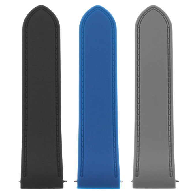 R.cart1 All Colour Strapsco Silicone Rubber Watch Band For Cartier Roadster