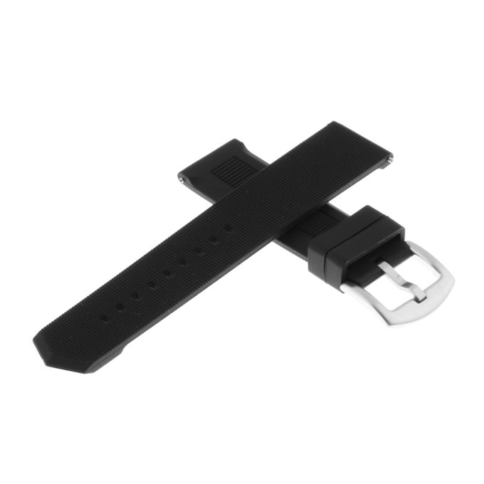 R.tag1.1 Cross Black Strapsco Silicone Rubber Watch Band For Tag Heuer Formula 1
