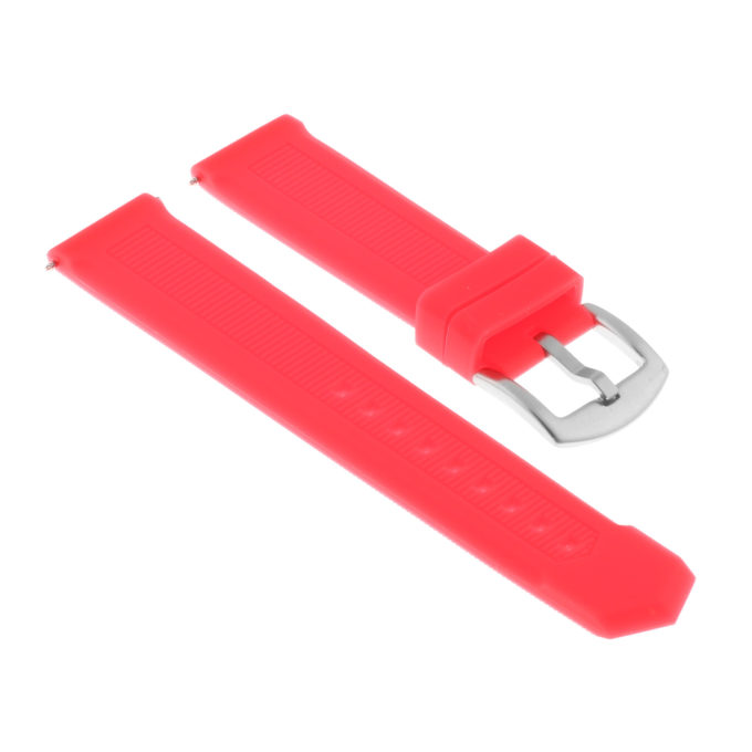 R.tag1.6 Angle Red Strapsco Silicone Rubber Watch Band For Tag Heuer Formula 1