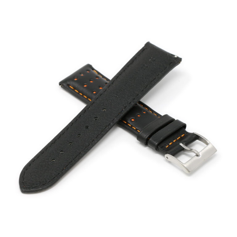 DASSARI Perforated Leather Racing Strap | StrapsCo