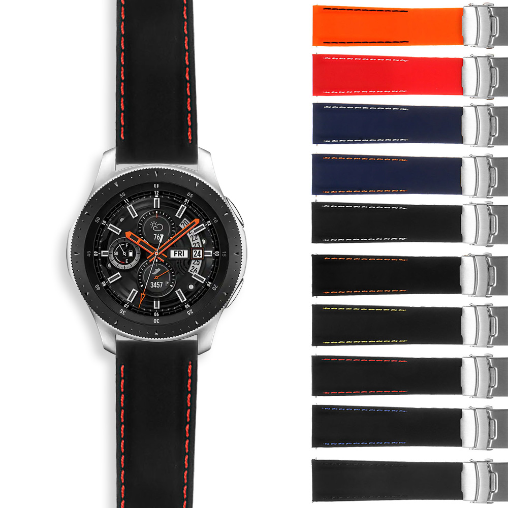 Stitched Active Band with Clasp For Samsung Galaxy Watch | StrapsCo