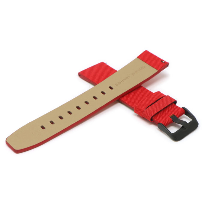 Fb.ny12.6.mb Red Cross StrapsCo Nylon Watch Band Strap For Black Fitbit Versa Versa 2 Lite