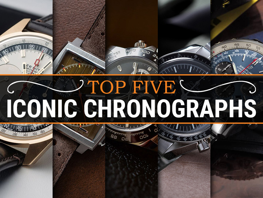 Top Five Iconic Chronographs Header
