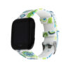 Fb.r51.f Main Blue & Green Floral StrapsCo Silicone Rubber Watch Band Strap With Floral Pattern For Fitbit Versa