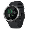 G.r51.1 Main Black StrapsCo Silicone Rubber Watch Band Strap For Garmin Vivomove, Vivoactive & Forerunner