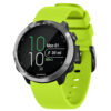 G.r51.11 Main Green StrapsCo Silicone Rubber Watch Band Strap For Garmin Vivomove, Vivoactive & Forerunner