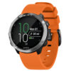 G.r51.12 Main Orange StrapsCo Silicone Rubber Watch Band Strap For Garmin Vivomove, Vivoactive & Forerunner