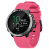 G.r51.13 Main Pink StrapsCo Silicone Rubber Watch Band Strap For Garmin Vivomove, Vivoactive & Forerunner