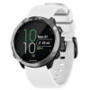 G.r51.22 Main White StrapsCo Silicone Rubber Watch Band Strap For Garmin Vivomove, Vivoactive & Forerunner