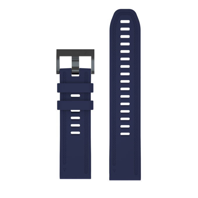 G.r52.5a Up Midnight Blue StrapsCo QuickFit 20 Silicone Rubber Watch Band Strap For Garmin Fenix 6S