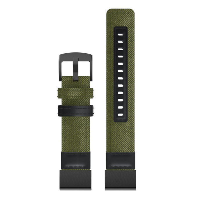 G.ny2.11 Up Green StrapsCo QuickFit 22 Canvas Watch Band Strap For Garmin Fenix 5