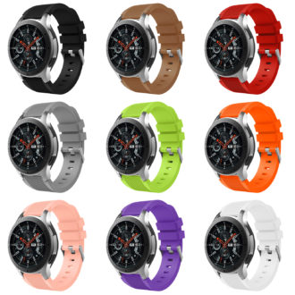 S.r17 All Colors StrapsCo Silicone Rubber Watch Band Strap For Samsung Galaxy Watch 46mm