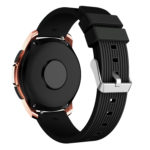 S.r18.1 Back Black StrapsCo Silicone Rubber Watch Band Strap For Samsung Galaxy Watch 42mm