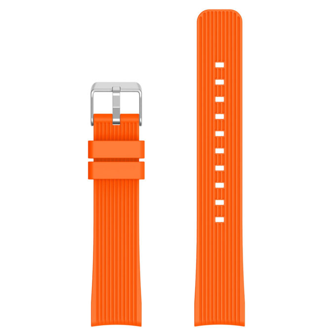 S.r18.12 Up Orange StrapsCo Silicone Rubber Watch Band Strap For Samsung Galaxy Watch 42mm