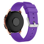 S.r18.18 Back Purple StrapsCo Silicone Rubber Watch Band Strap For Samsung Galaxy Watch 42mm