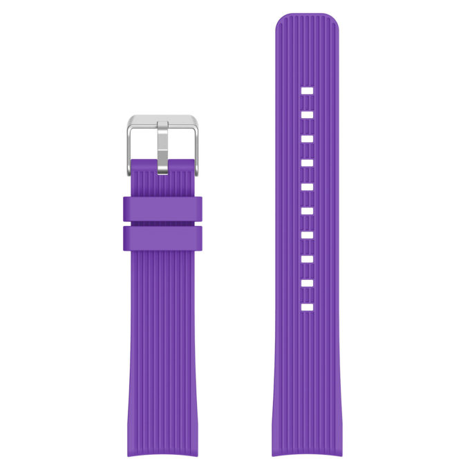 S.r18.18 Up Purple StrapsCo Silicone Rubber Watch Band Strap For Samsung Galaxy Watch 42mm