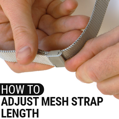 How To Adjust Mesh Strap Length