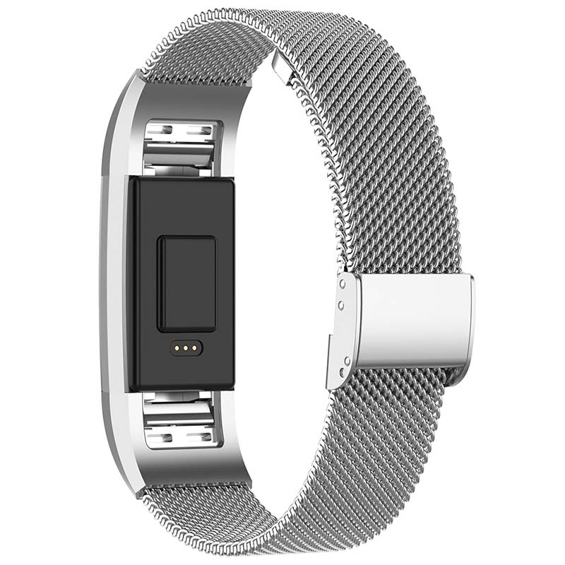 Metal Milanese Band For Fitbit Charge 3 4 Charge 2 Alta Stainless Steel Strap 
