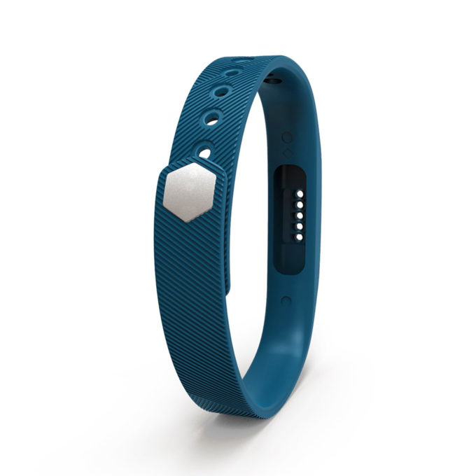 fb.r5.5b Back Ocean Blue StrapsCo Rubber Silicone Watch Band Strap for Fitbit Flex