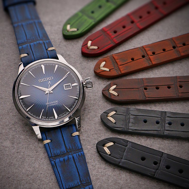 Vintage Alligator Strap By DASSARI | StrapsCo