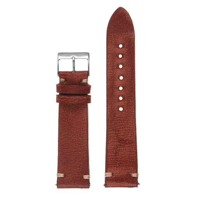 ks4.6 Top Distressed Leather Strap in Red