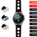 S.gx3.pu11 StrapsCo Rubber Rally Strap For Samsung Galaxy Watch 3 45mm 41mm 22mm 20mm