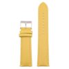 st18.10.10 Up Yellow Padded Smooth Leather Watch Band Strap