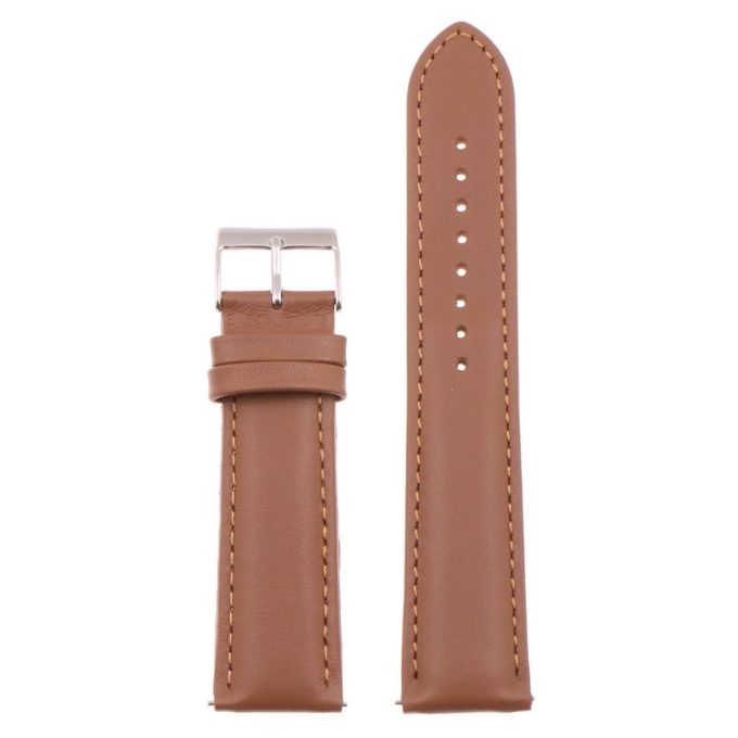 st18.3.3 Up Tan Padded Smooth Leather Watch Band Strap