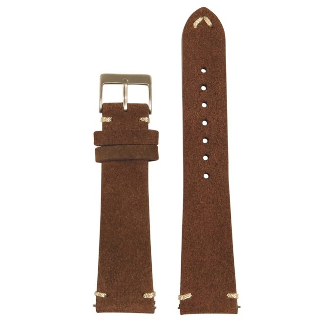 st28.2 Upright Suede Watch Strap in Brown