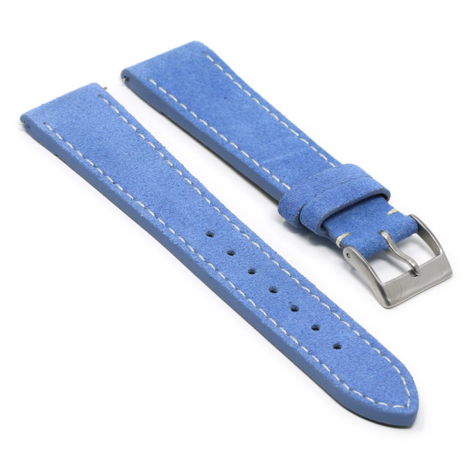 st34.5a Angle Light Blue StrapsCo Classic Suede Leather Watch Band Strap Mens Quick Release 16mm 18mm 19mm 20mm 21mm 22mm 24mm 1