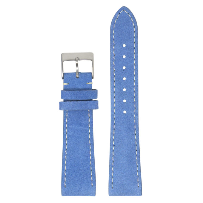 st34.5a Main Light Blue StrapsCo Classic Suede Leather Watch Band Strap Mens Quick Release 16mm 18mm 19mm 20mm 21mm 22mm 24mm 1