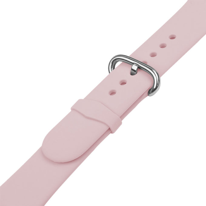 A.r1.13 Angle Light Pink StrapsCo Premium Rubber Strap For Apple Watch Series 123456