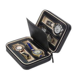 Travel Watch Case For 4 Watches 2